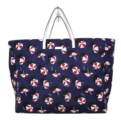 Gucci XL Canvas Umbrella Parasol Print Carry All Purse Tote Bag 286198
