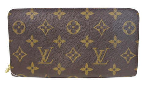 LOUIS VUITTON Monogram Canvas Zippy Long Wallet