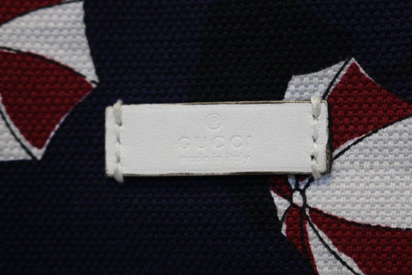 Gucci XL Canvas Umbrella Parasol Print Carry All Purse Tote Bag 286198 