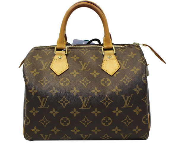LOUIS VUITTON Monogram Canvas Speedy 25 Satchel Bag