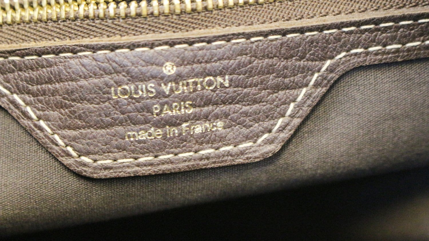LOUIS VUITTON Mini Lin Bucket Bag Ebene 86208