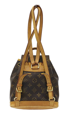 LOUIS VUITTON Backpack Bag Monogram Montsouris PM 