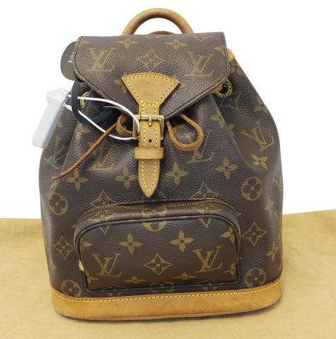 LOUIS VUITTON Backpack Bag Monogram Montsouris PM