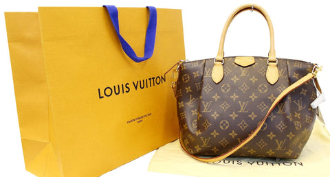 LOUIS VUITTON Monogram Canvas Brown Turenne PM Shoulder Bag