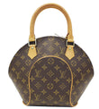 LOUIS VUITTON Monogram Canvas Ellipse PM Brown Satchel Bag
