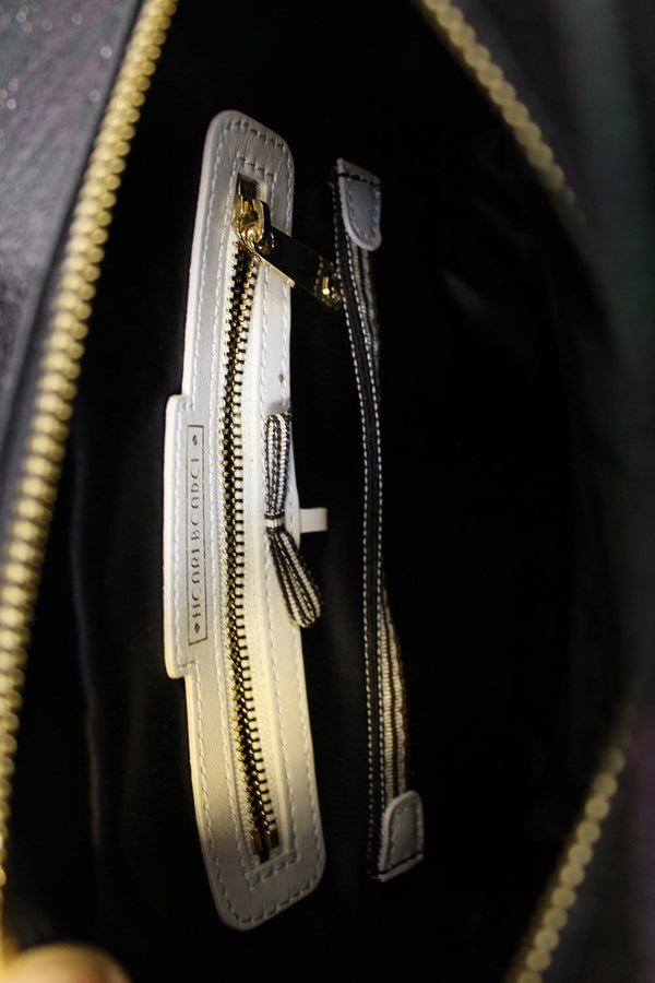 HENRI BENDEL Houston Petrol Mini Satchel Shoulder Bag