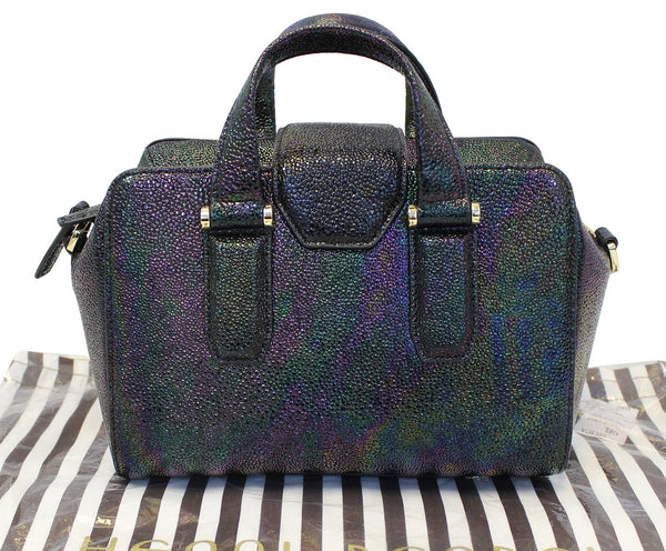 HENRI BENDEL Houston Petrol Mini Satchel Shoulder Bag