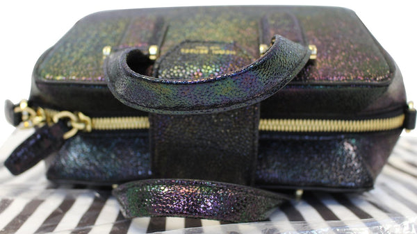 HENRI BENDEL Houston Petrol Mini Satchel Shoulder Bag