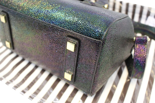 HENRI BENDEL Houston Petrol Mini Satchel Shoulder Bag