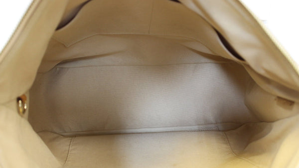 LOUIS VUITTON Damier Azur Siracusa GM Shoulder Handbag