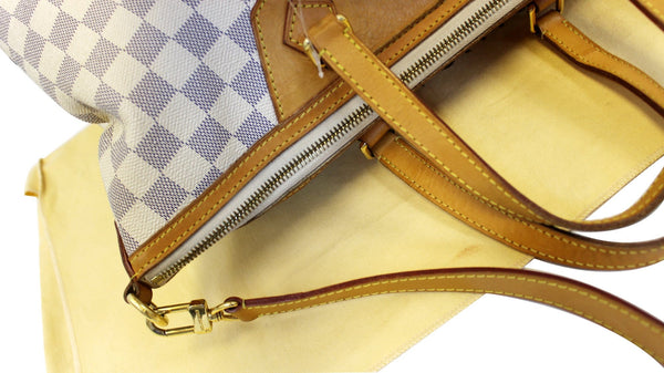 LOUIS VUITTON Damier Azur Siracusa GM Shoulder Handbag