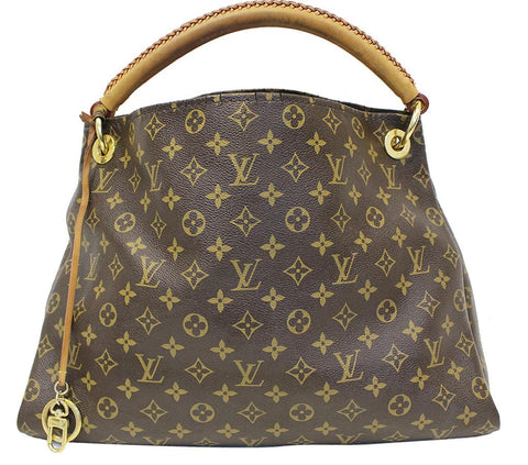 LOUIS VUITTON Monogram Canvas Artsy MM Brown Shoulder Bag