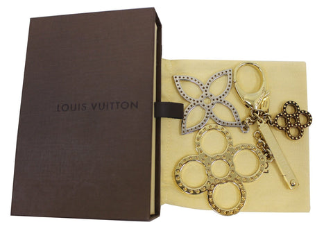LOUIS VUITTON Monogram Flower Bijoux Sac Tapage Bag Charm