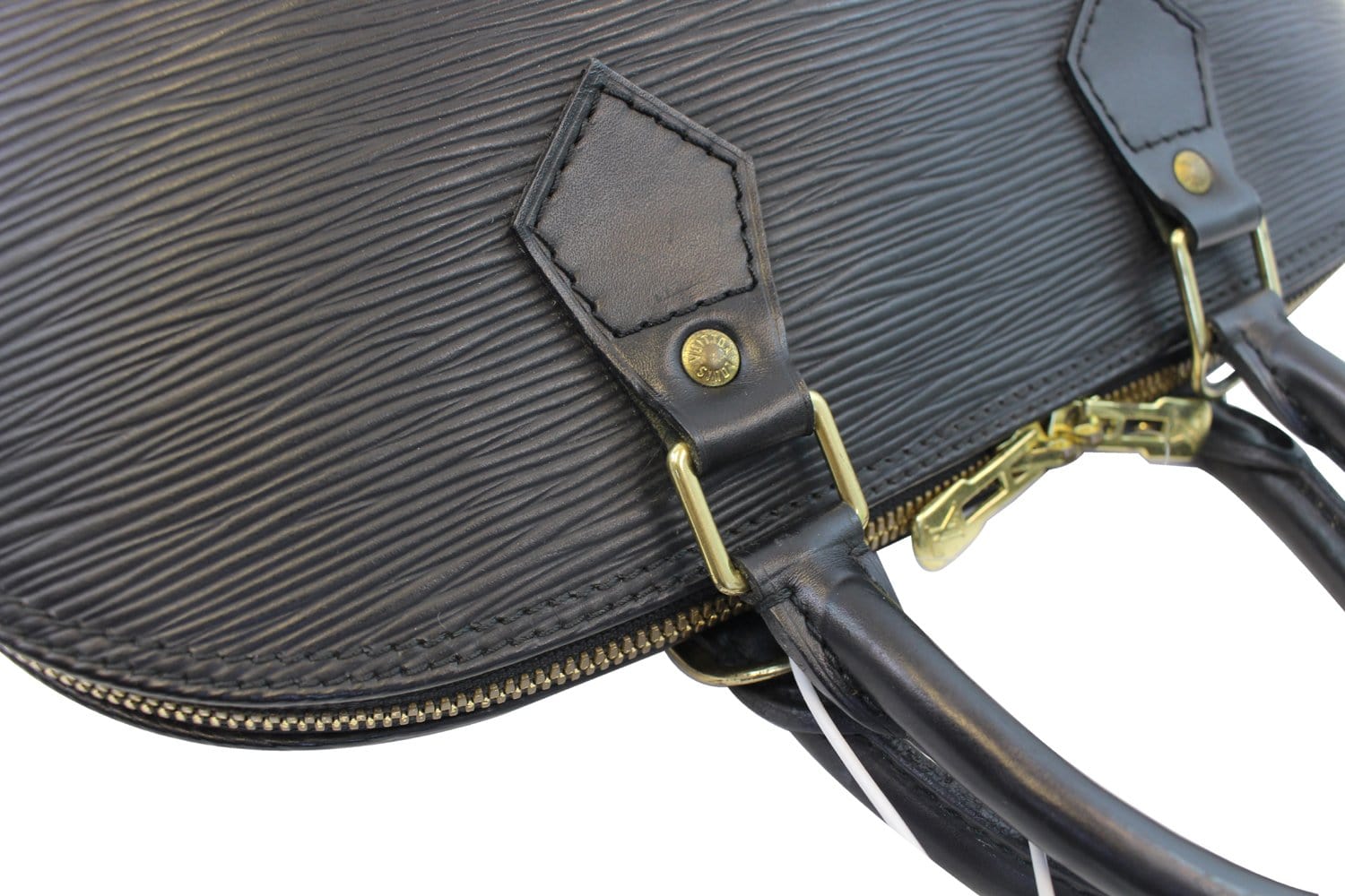 Louis Vuitton // Black Epi Alma PM Top Handle Bag – VSP Consignment