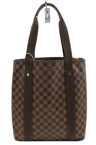 LOUIS VUITTON Cabas Beaubourg Damier Ebene Tote Bag