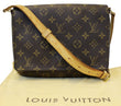 LOUIS VUITTON Monogram Canvas Musette Tango Crossbody Bag