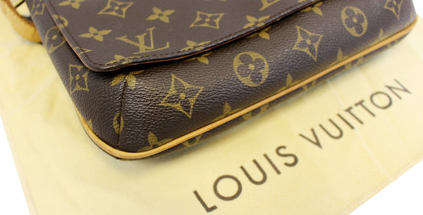 LOUIS VUITTON Monogram Canvas Musette Tango Crossbody Bag