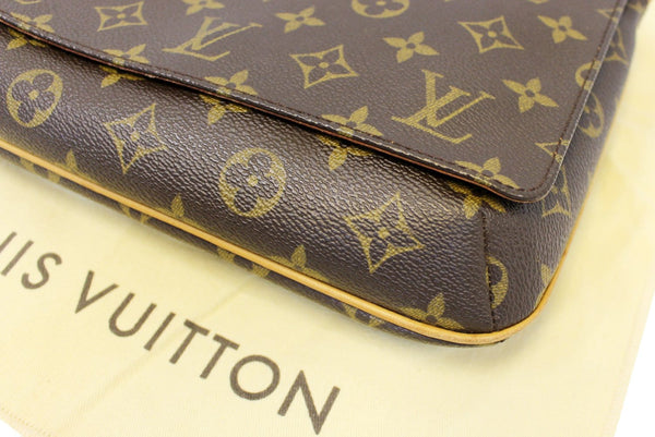 LOUIS VUITTON Monogram Canvas Musette Tango Crossbody Bag