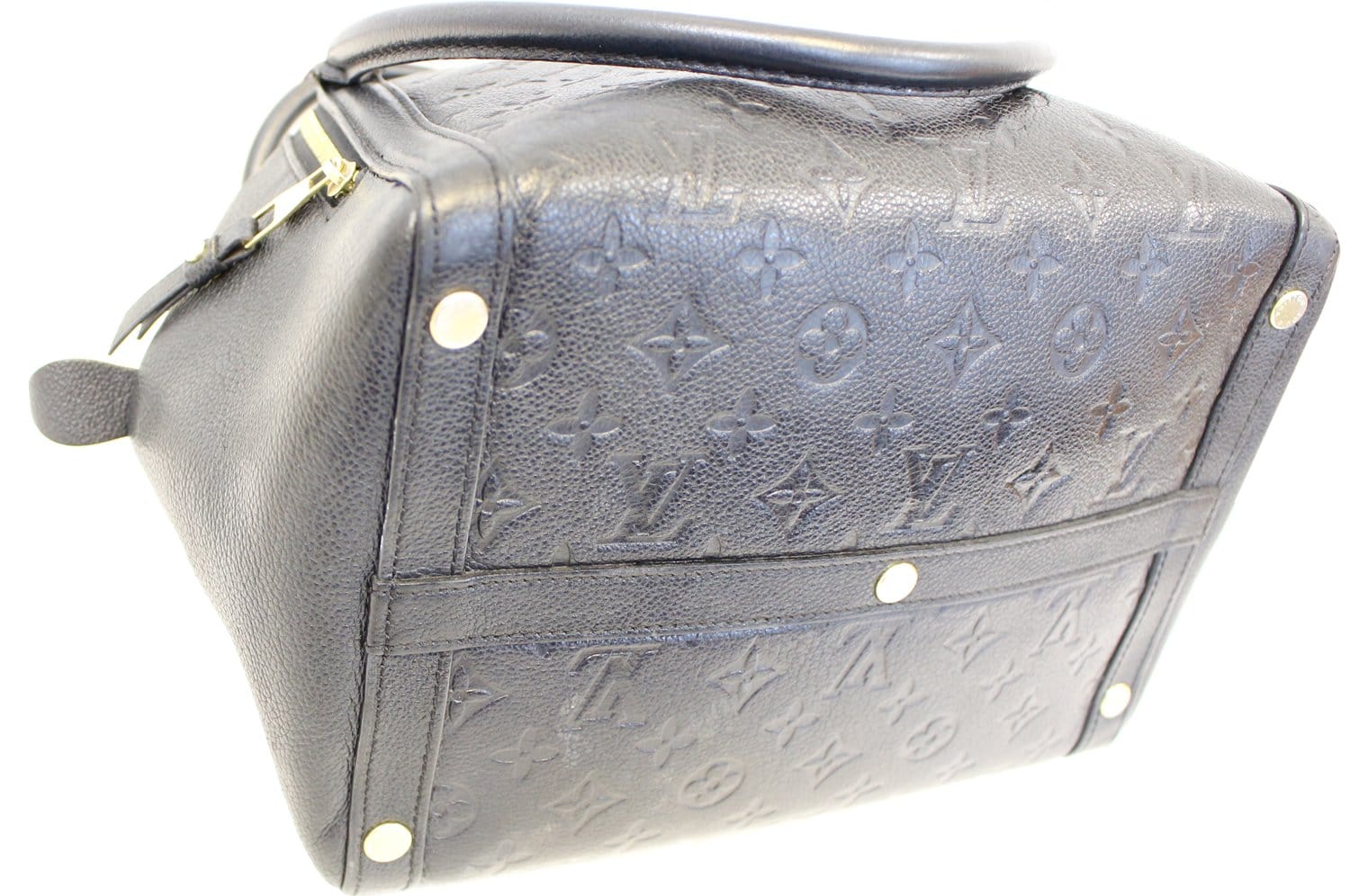 Louis Vuitton Marais MM bag in Monogram Empreinte leather Black ref.290714  - Joli Closet