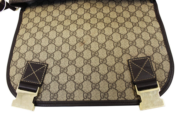 Gucci Supreme - Gucci Canvas Medium Messenger Bag - gucci belt