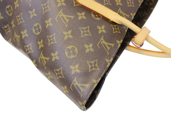 LOUIS VUITTON Monogram Canvas Raspail MM Shoulder Bag