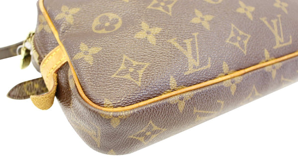 LOUIS VUITTON Monogram Canvas Pochette Marly Bandouliere Crossbody Bag