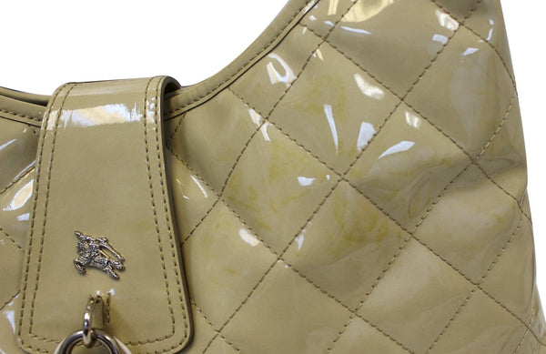 Burberry Hobo Handbag - Front Clasp