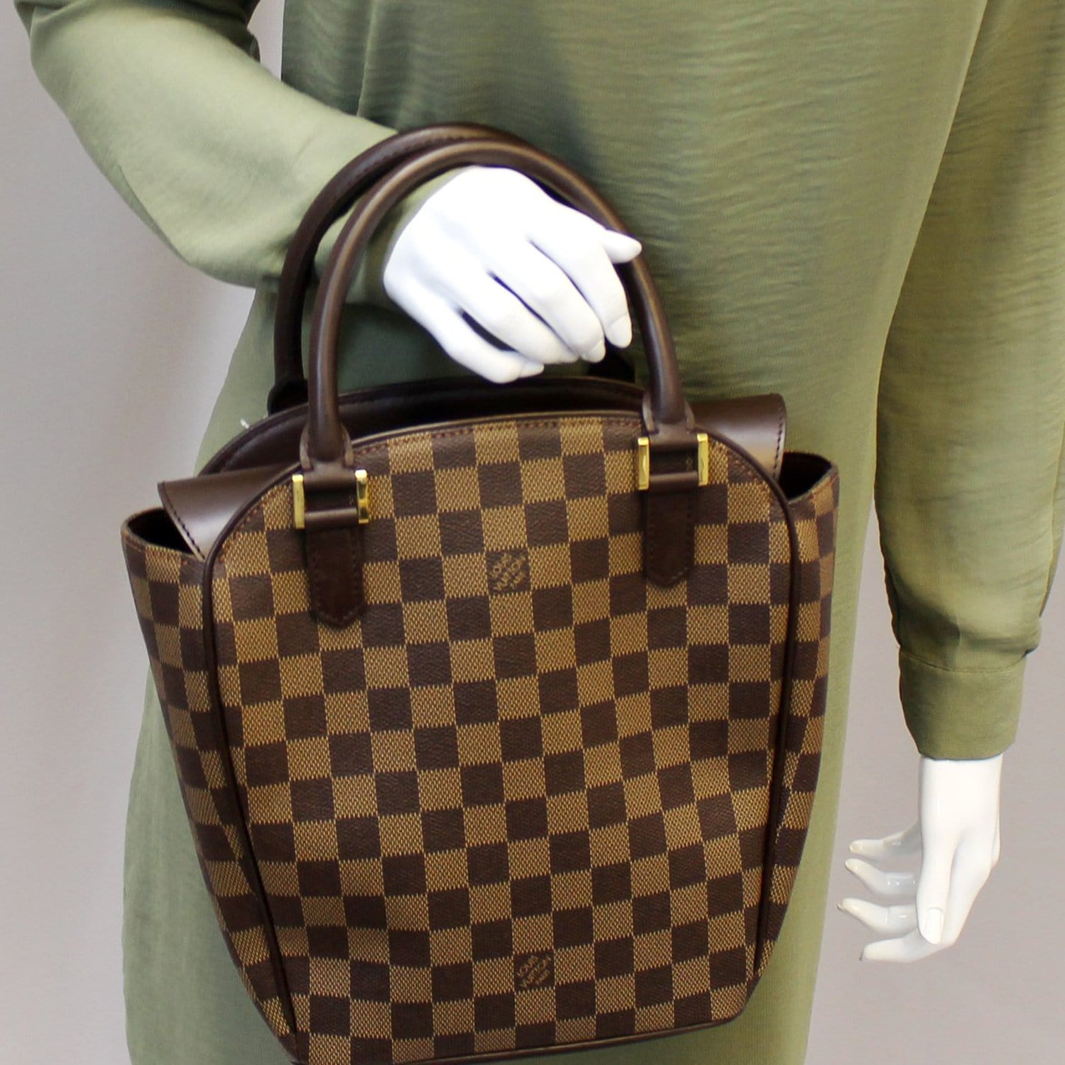 Louis Vuitton Sarria Canvas Handbag