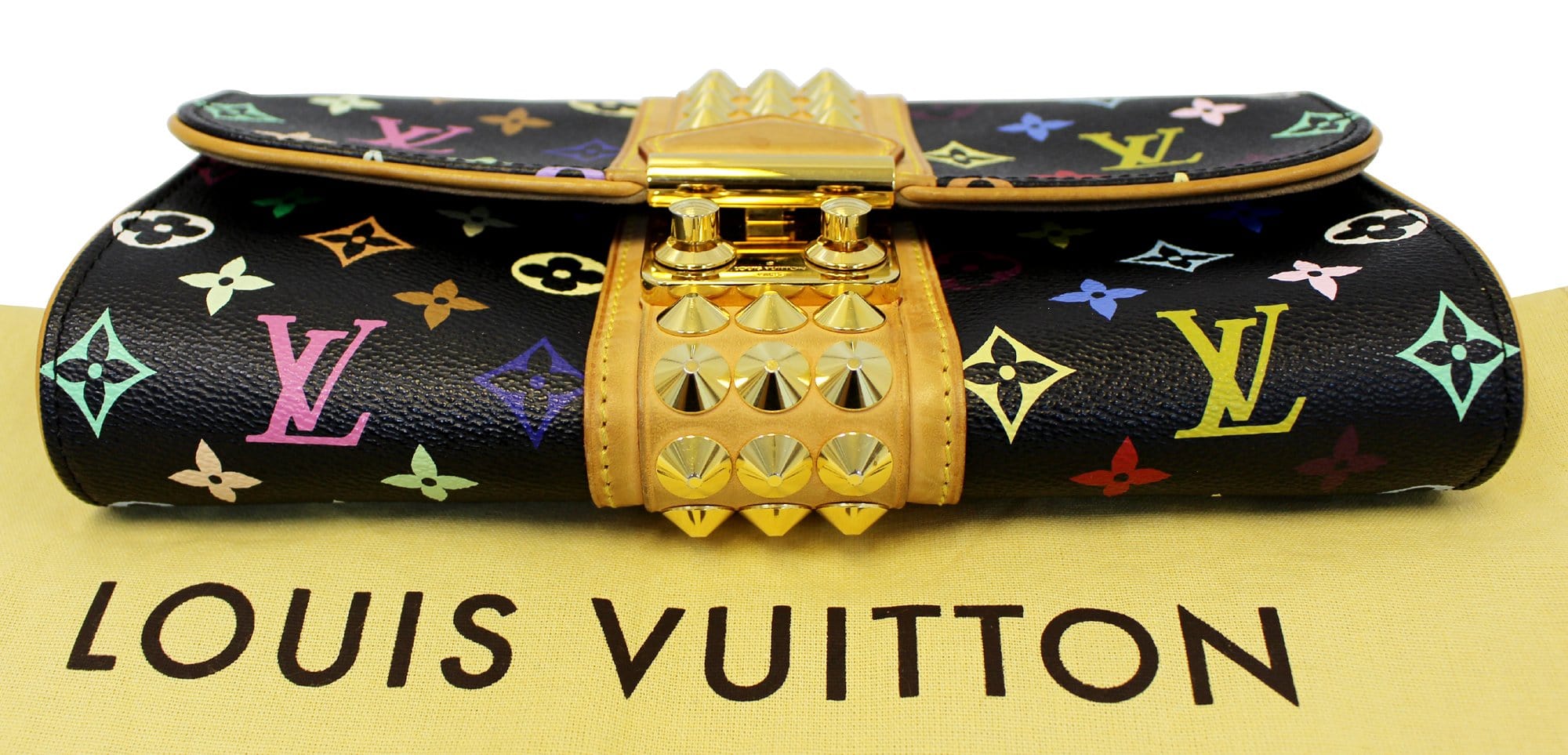 Louis Vuitton Courtney Clutch Monogram Multicolor at 1stDibs  lv  multicolor clutch, louis vuitton clutch multicolor, louis courtney