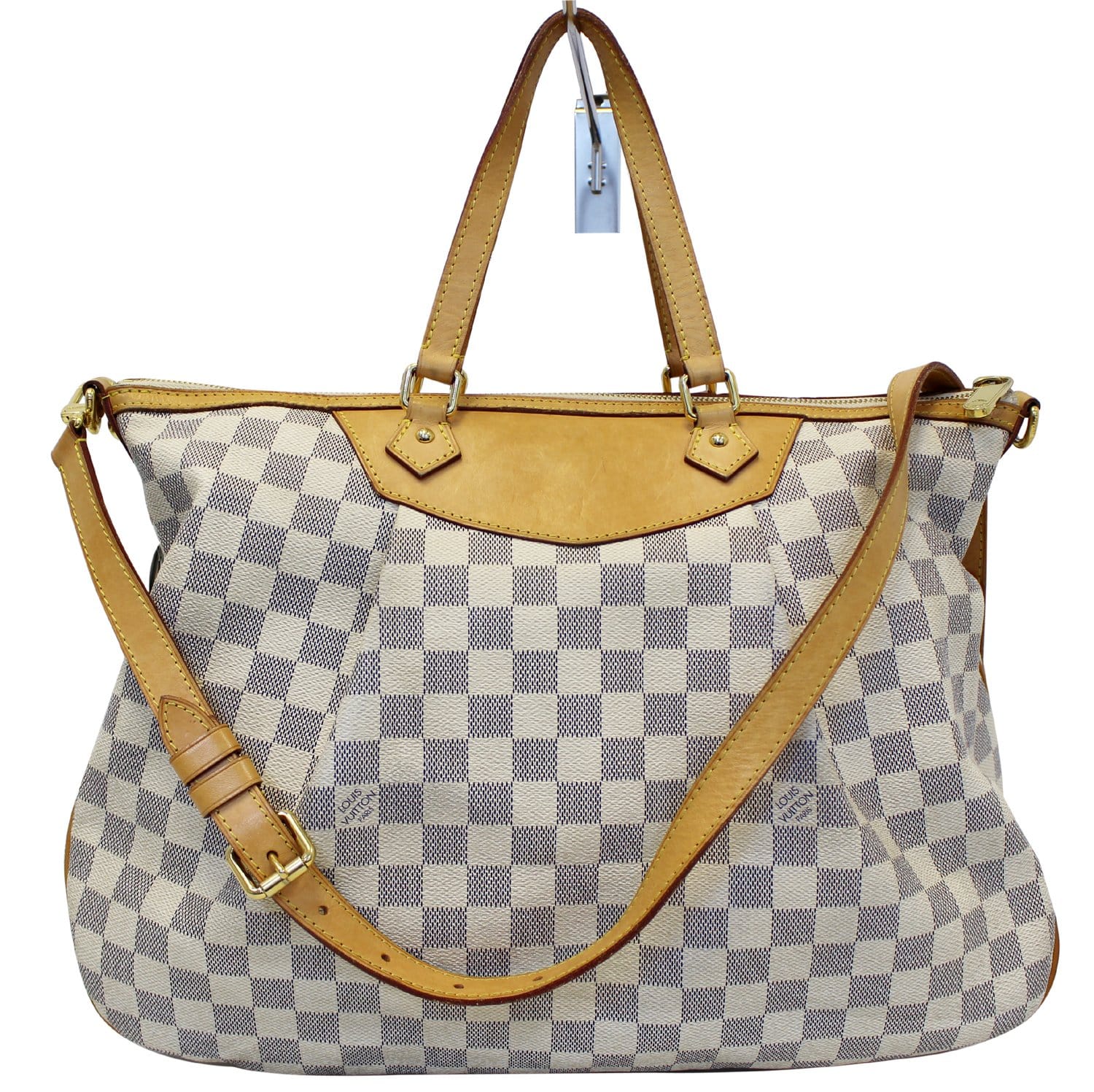 Louis Vuitton, Bags, Louis Vuitton Siracusa Mm Crossbody Bag In Damier  Azur