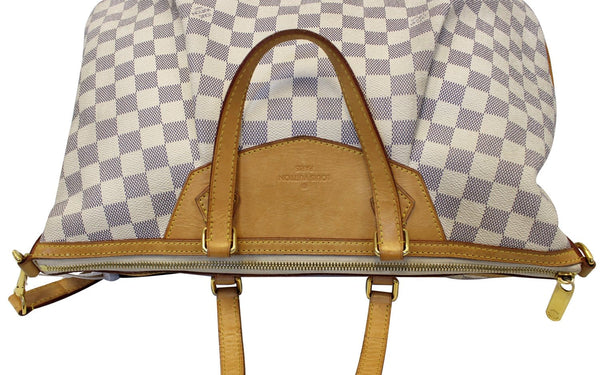 Louis Vuitton Damier Azur Siracusa GM Handbag straps
