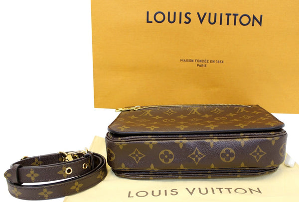 LOUIS VUITTON Monogram Canvas Metis Pochette Crossbody Bag