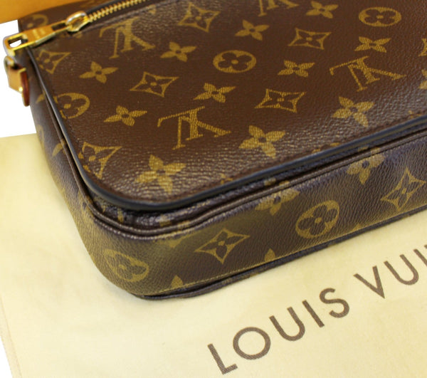 LOUIS VUITTON Monogram Canvas Metis Pochette Crossbody Bag