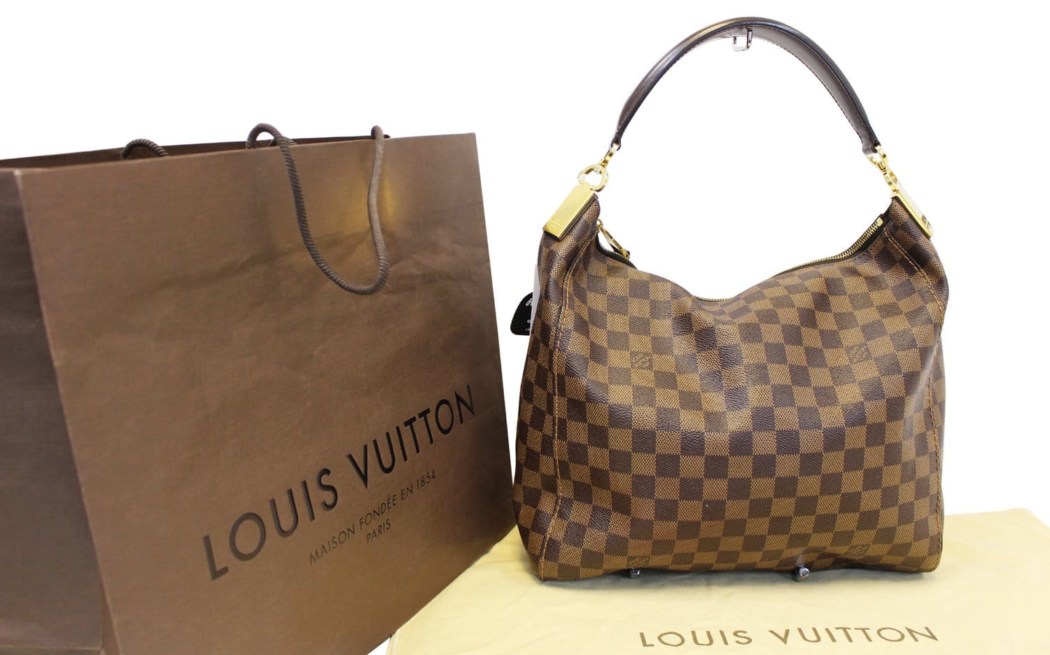 Louis Vuitton, Bags, Louis Vuitton Portobello Pm Damier