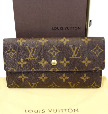 LOUIS VUITTON Monogram Canvas Porte Tresor International Long Wallet