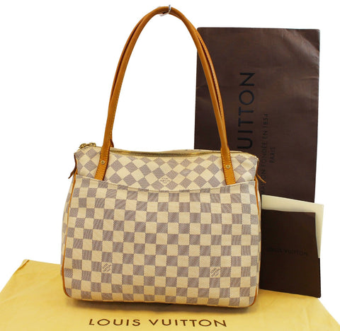 LOUIS VUITTON Figheri PM Damier Azur  Shoulder Bag