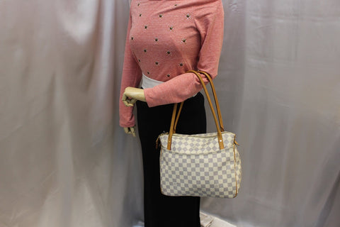 LOUIS VUITTON Figheri PM Damier Azur  Shoulder Bag