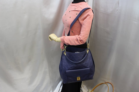 LOUIS VUITTON Celeste Monogram Empreinte Metis Hobo Bag