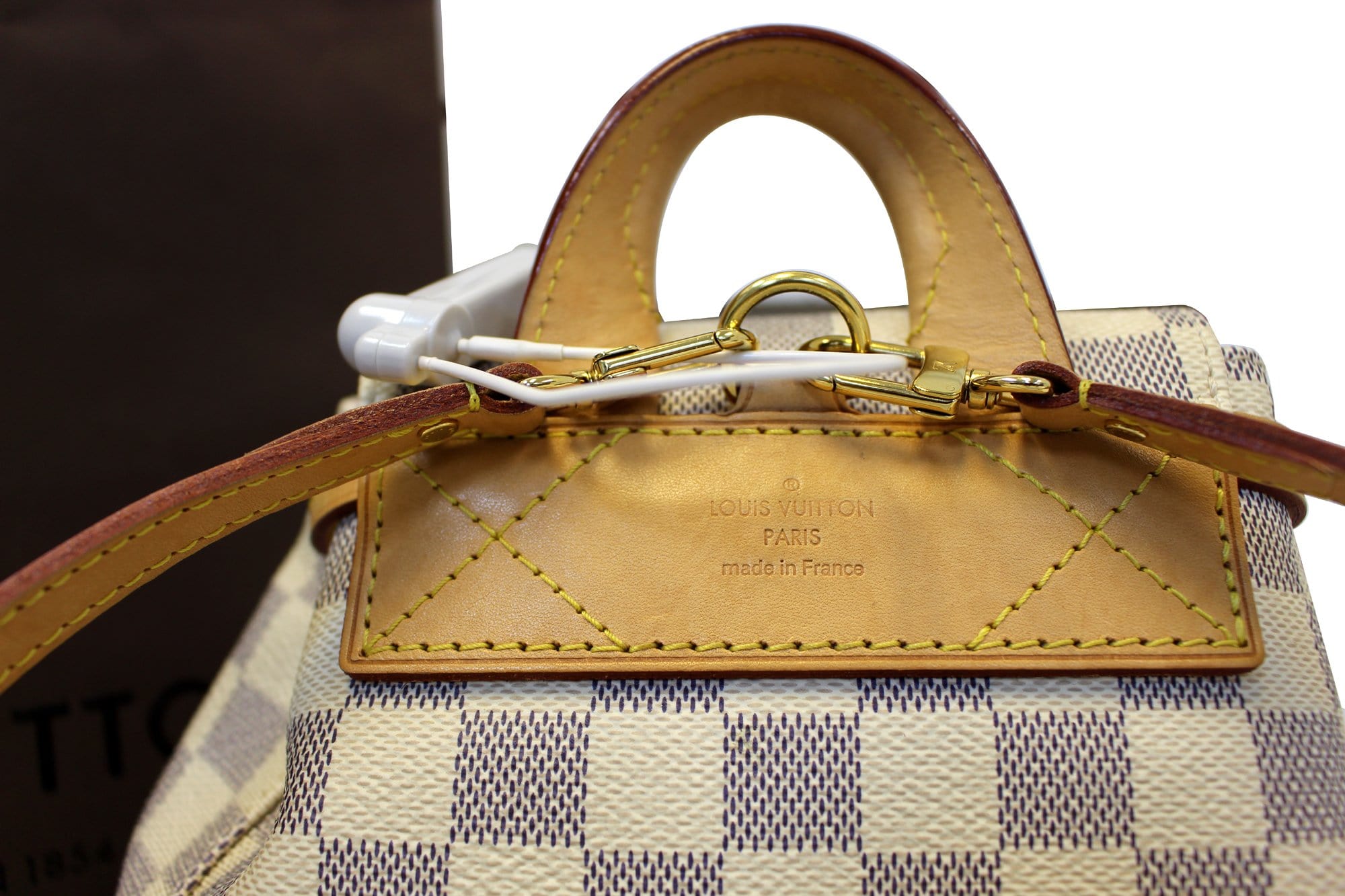 Louis Vuitton Sperone BB Mini Backpack Damier Azur Limited Edition Rare KI