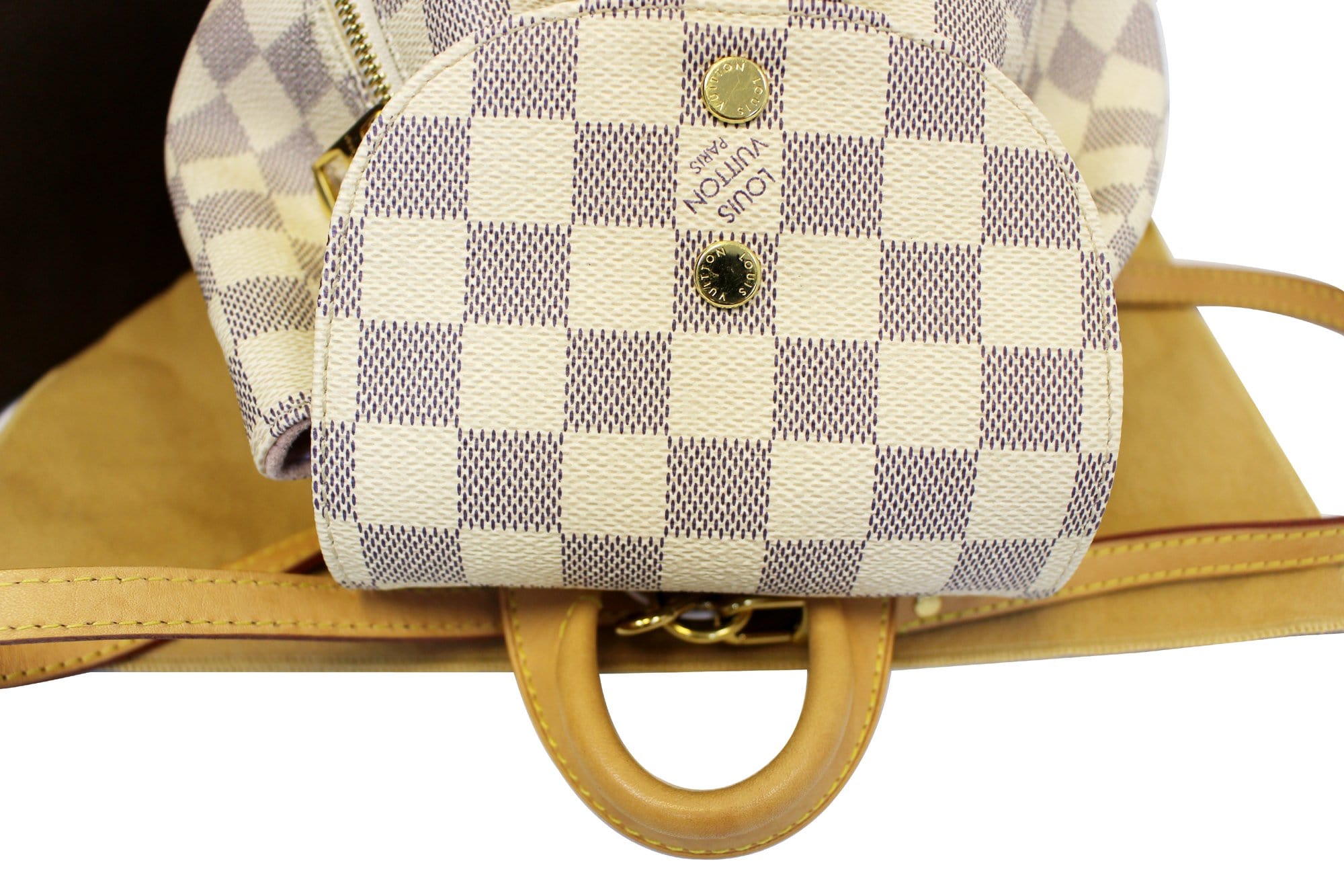 Louis Vuitton, Bags, Louis Vuitton Sperone Damier Azur Backpack Bb