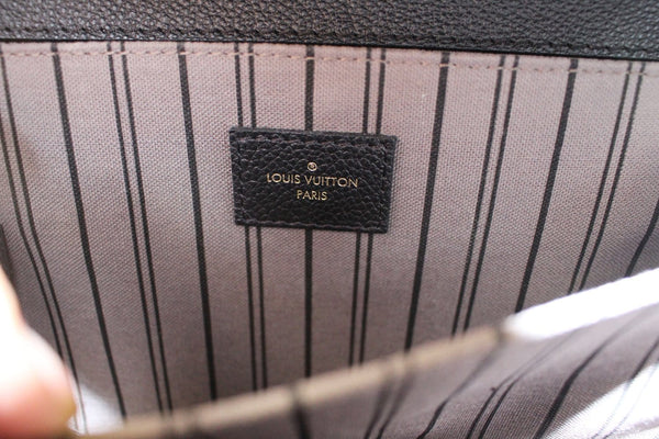 LOUIS VUITTON Monogram Empreinte Metis Pochette Crossbody Bag Noir