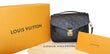 LOUIS VUITTON Monogram Empreinte Metis Pochette Crossbody Bag Noir