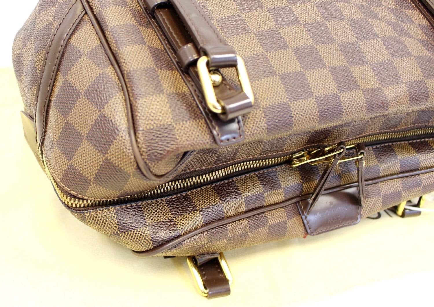 Louis Vuitton Rivington PM Damier Ebene, Luxury, Bags & Wallets on Carousell