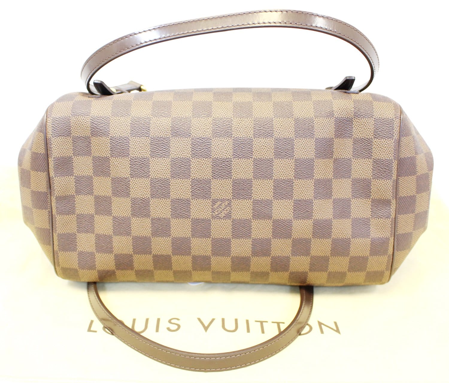 Pre-owned Louis Vuitton 2010 Rivington Pm Shoulder Bag In Brown