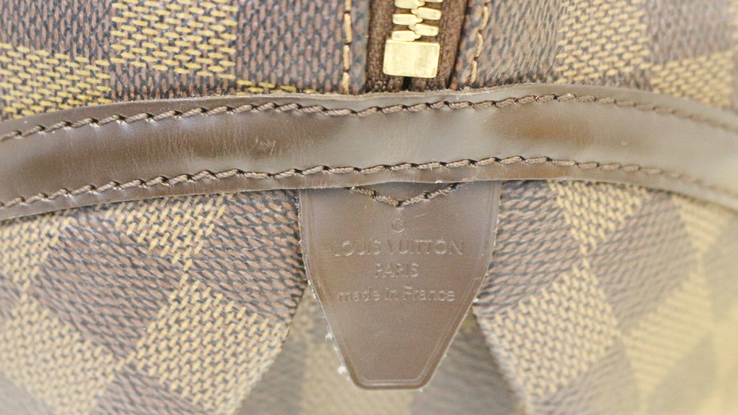 LOUIS VUITTON Rivington PM Womens shoulder bag N41157 Monogram ebene Cloth  ref.249651 - Joli Closet