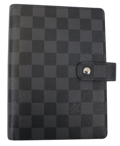 LOUIS VUITTON Graphite Damier Canvas Medium Agenda/Notebook