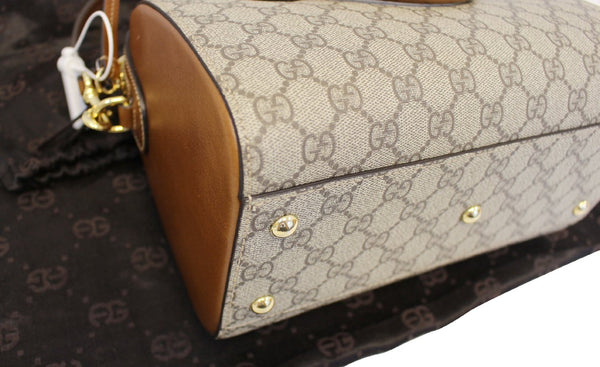 GUCCI GG Monogram supreme Boston Travel Bag 409529