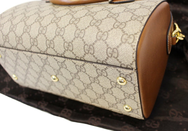GUCCI GG Monogram supreme Boston Travel Bag 409529