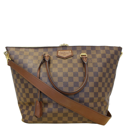 LOUIS VUITTON Belmont Damier Ebene Shoulder Handbag
