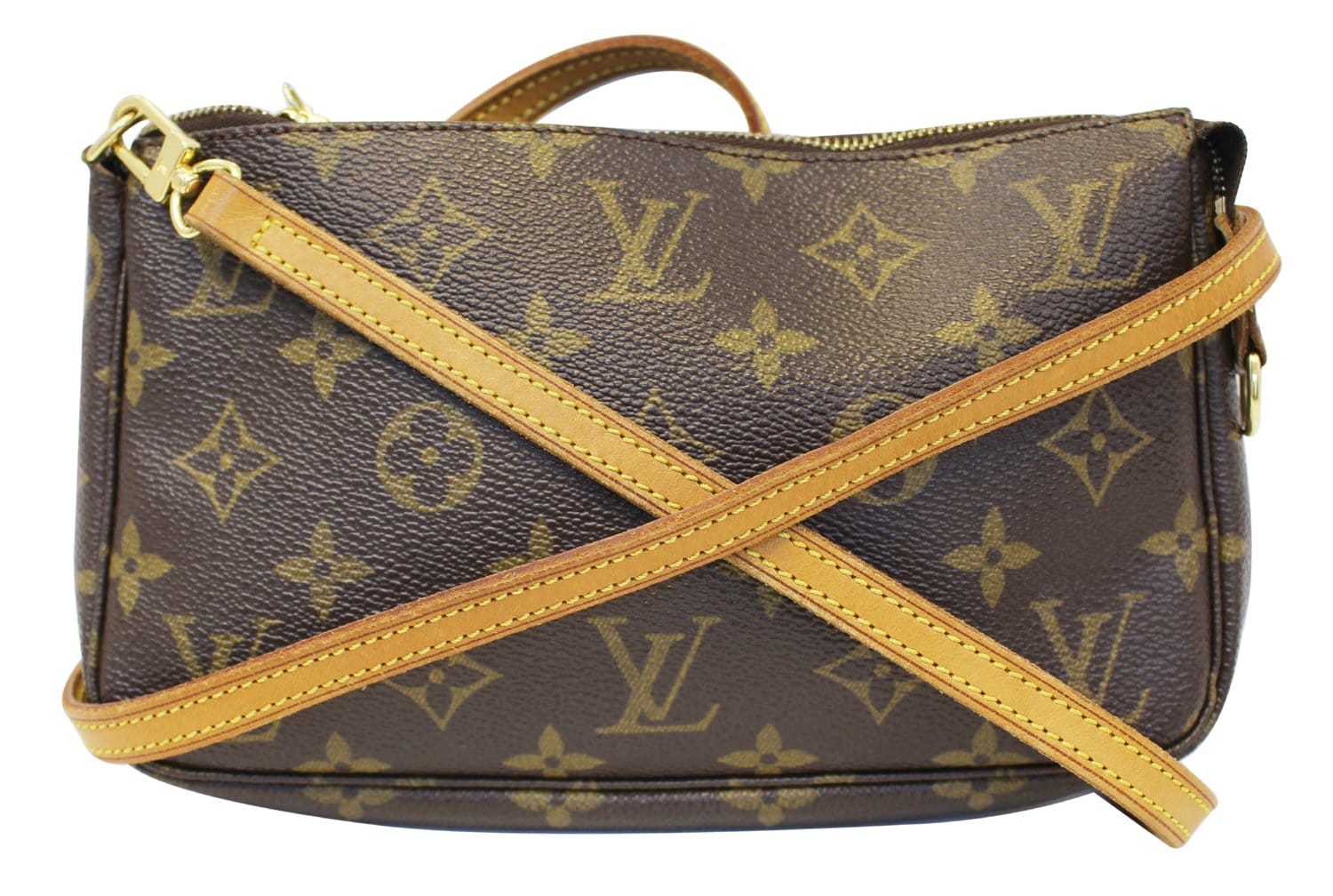 LOUIS VUITTON Brown Long Strap for Travel Bags TT2136